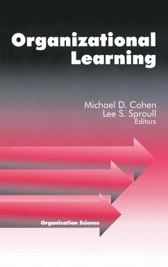 Organizational Learning - Cohen, Michael D.; Sproull, Lee S.