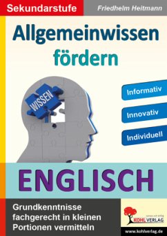 Cover Allgemeinwissen fördern, Englisch