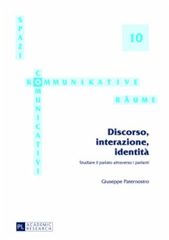 Discorso, interazione, identità - Paternostro, Giuseppe