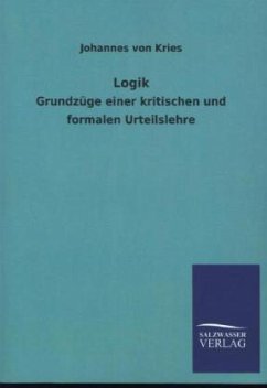 Logik - Kries, Johannes von