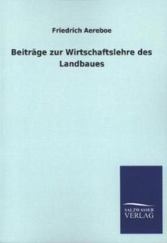 Cover Beiträge zur Wirtschaftslehre des Landbaues
