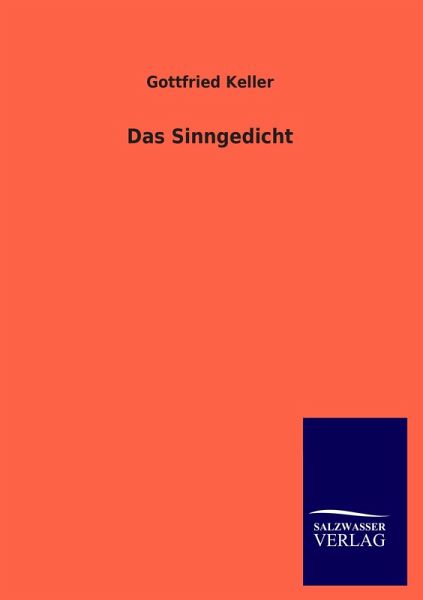Das Sinngedicht Das Sinngedicht
