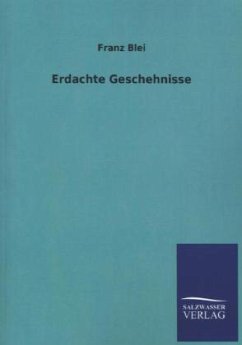 Cover Erdachte Geschehnisse