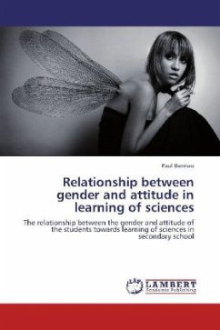 Relationship between gender and attitude in learning of sciences