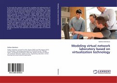 Modeling virtual network laboratory based on virtualization technology