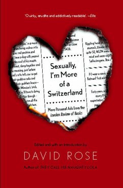 Sexually, I'm More of a Switzerland - Rose, David