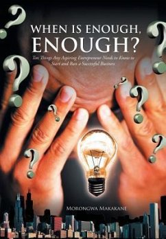 When Is Enough, Enough? - Makakane, Morongwa