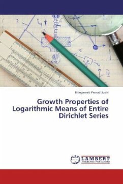 Growth Properties of Logarithmic Means of Entire Dirichlet Series - Joshi, Bhagawati Prasad