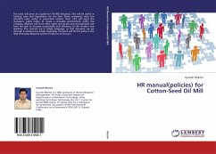 HR manual(policies) for Cotton-Seed Oil Mill