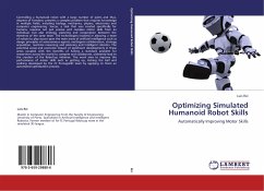 Optimizing Simulated Humanoid Robot Skills
