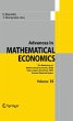 Advances in Mathematical Economics... - Bild 1