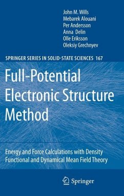 Full-Potential Electronic Structure Method - Wills, John M.;Alouani, Mebarek;Andersson, Per