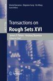 Transactions on Rough Sets XVI