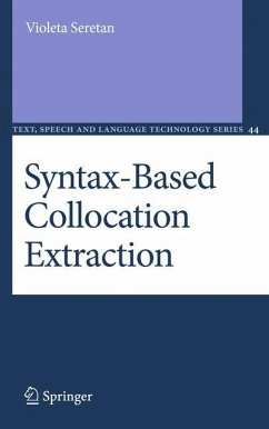 Syntax-Based Collocation Extraction - Seretan, Violeta