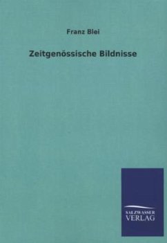 Zeitgenössische Bildnisse - Blei, Franz