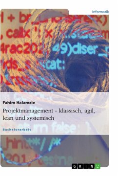 Projektmanagement - klassisch, agil, lean und systemisch - Halamzie, Fahim