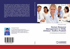 Human Resource Management in SVGB, Chittoor: Andhra Pradesh