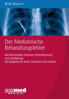 Cover Der Medizinische Behandlungsfehler