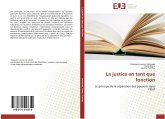 La justice en tant que fonction