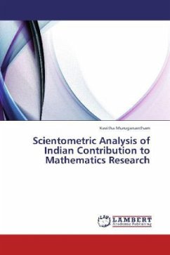 Scientometric Analysis of Indian Contribution to Mathematics Research - Muruganantham, Kavitha