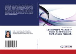 Scientometric Analysis of Indian Contribution to Mathematics Research