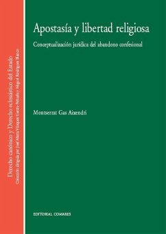 Apostasía y libertad religiosa : conceptualización jurídica del abandono profesional - Gas i Aixendri, Maria de Montserrat