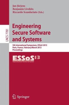 Engineering Secure Software and Systems