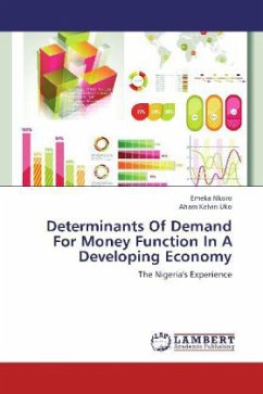Determinants Of Demand For Money Function In A Developing Economy