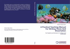 A Practical Teaching Manual For Writing Thesis And Dissertation - Alemu, Birhanu Moges