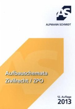 Aufbauschemata Zivilrecht/ZPO - Alpmann-Pieper, Annegerd; Müller, Frank