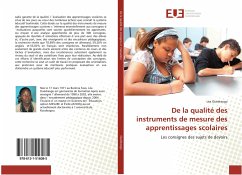 De la qualité des instruments de mesure des apprentissages scolaires - Ouédraogo, Léa