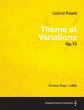 Theme Et Variations Op.73 - For Solo... - Bild 1