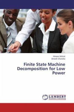 Finite State Machine Decomposition for Low Power