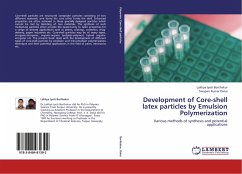 Development of Core-shell latex particles by Emulsion Polymerization