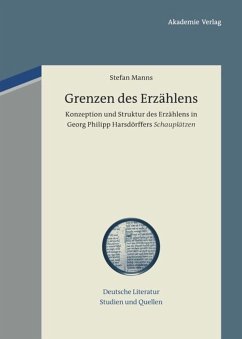 Grenzen des Erzählens - Manns, Stefan