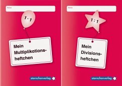 Mein Multiplikationsheftchen und mein Divisionsheftchen im Kombi - sternchenverlag GmbH;Langhans, Katrin