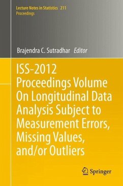 ISS-2012 Proceedings Volume On Longitudinal Data Analysis Subject to Measurement Errors, Missing Values, and/or Outliers