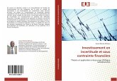 Investissement en incertitude et sous contrainte financière Investissement en incertitude et sous contrainte financière