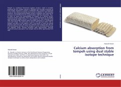 Calcium absorption from tempeh using dual stable isotope technique