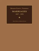 Dickson County, Tennessee, Marriages 1857-1870