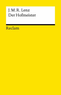 Der Hofmeister oder Vorteile der Privaterziehung (eBook, ePUB) - Lenz, Jakob Michael Reinhold