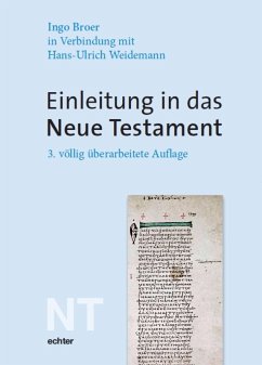Einleitung in das Neue Testament (eBook, ePUB) - Broer, Ingo; Weidemann, Hans-Ulrich