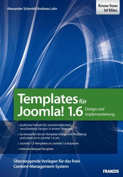 Templates für Joomla 1.6 (eBook, PDF) - Schmidt, Alexander; Lehr, Andreas
