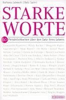 Starke Worte (eBook, ePUB) - Lukesch, Barbara; Spörri, Balz