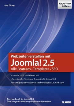 Webseiten erstellen mit Joomla! 2.5 (eBook, PDF) - Tüting, Axel