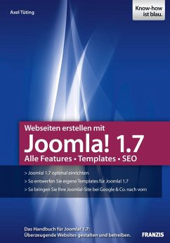 Webseiten erstellen mit Joomla! 1.7 (eBook, PDF) - Tüting, Axel