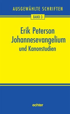 Johannesevangelium und Kanonstudien (eBook, PDF) - Peterson, Erik