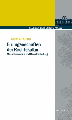 Errungenschaften der Rechtskultur (eBook, PDF) - Starck, Christian