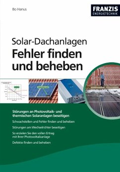 Solar-Dachanlagen: Fehler finden und beheben (eBook, PDF) - Hanus, Bo