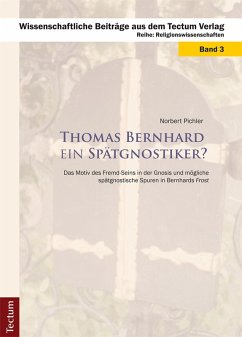 Cover Thomas Bernhard ein Spätgnostiker? (eBook, PDF)